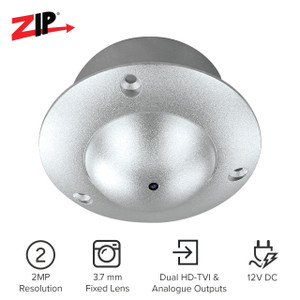 Kovert 3.7mm 2MP Silver Flush Mount Camera