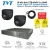 TVT CCTV Kit — 8 Channel 2TB NVR with 2 x 4MP Dual Light VF Eyeball Cameras