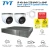 TVT CCTV Kit — 8 Channel 2TB NVR with 2 x 6MP Dual Light 3.6mm Eyeball Cameras