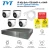 TVT CCTV Kit — 8 Channel 4TB NVR with 4 x 8MP AI Face Capture VF Eyeball Cameras