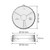 White Universal CCTV Camera Deep Base