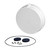 White Universal CCTV Camera Deep Base