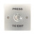 Stainless Steel Exit Button - 86x86mm - Silver Stainless Steel Exit Button - 86x86mm - Silver