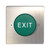 Classic Exit Button 86x86mm: Exit Classic Exit Button 86x86mm: Exit