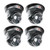 4K 3.6mm Fixed Lens Co-ax Eyeball Camera - Bundle of 4