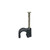 5mm Round Black Cable Clips 5mm Round Black Cable Clips