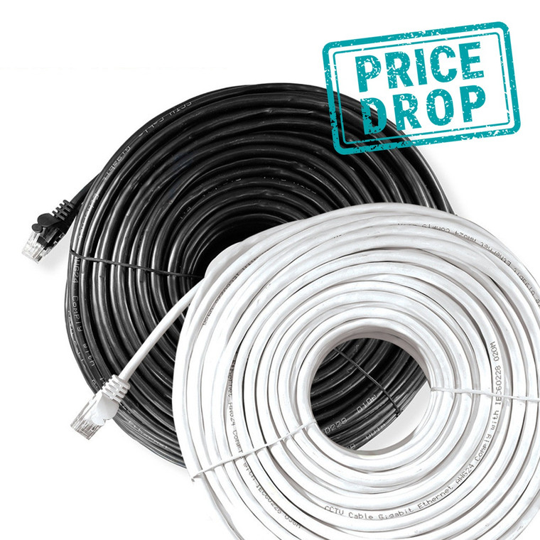 RJ45 Straight Patch Leads - 50m