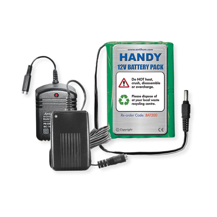 Handy Battery Pack 12V 2A + 2x Chargers