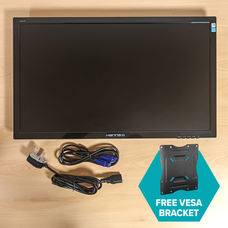 Pre-used Hanns-G 1080p LED Monitor With FREE VESA Bracket