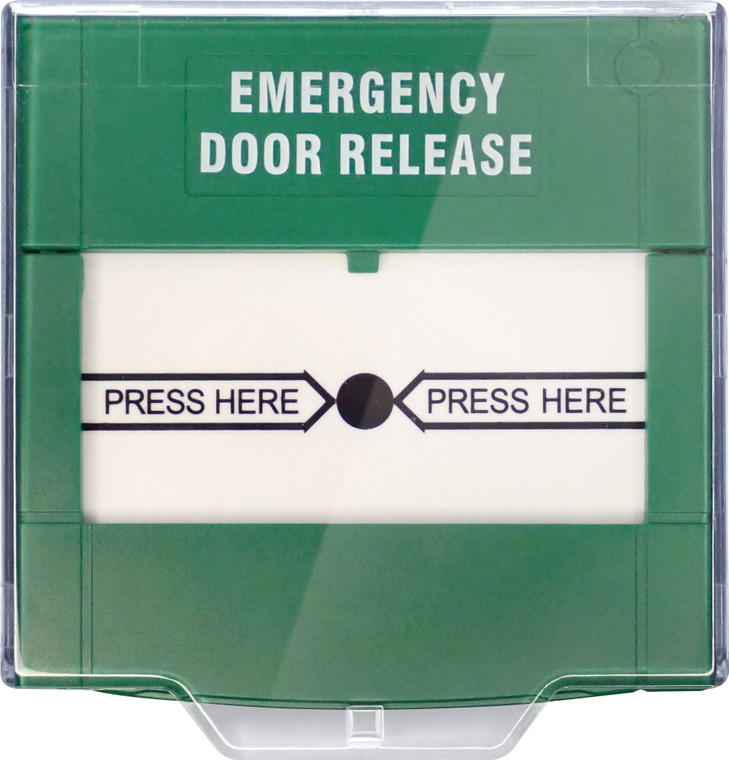Self Reset  - Emergency Door Release - English Text Design