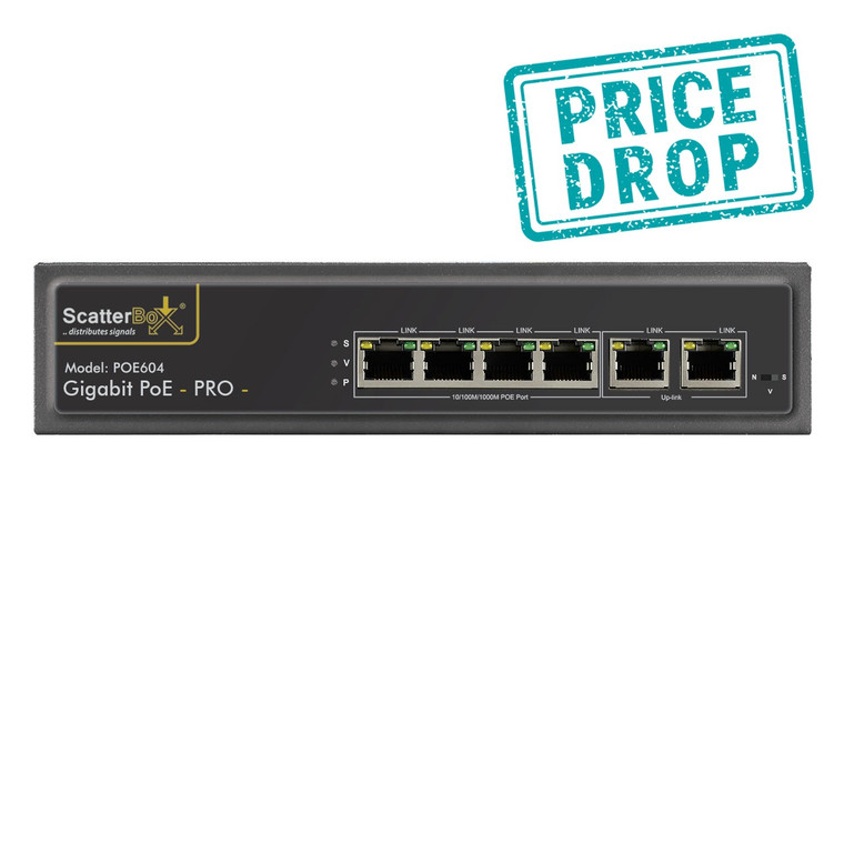 4 Port PoE Gigabit Switch
