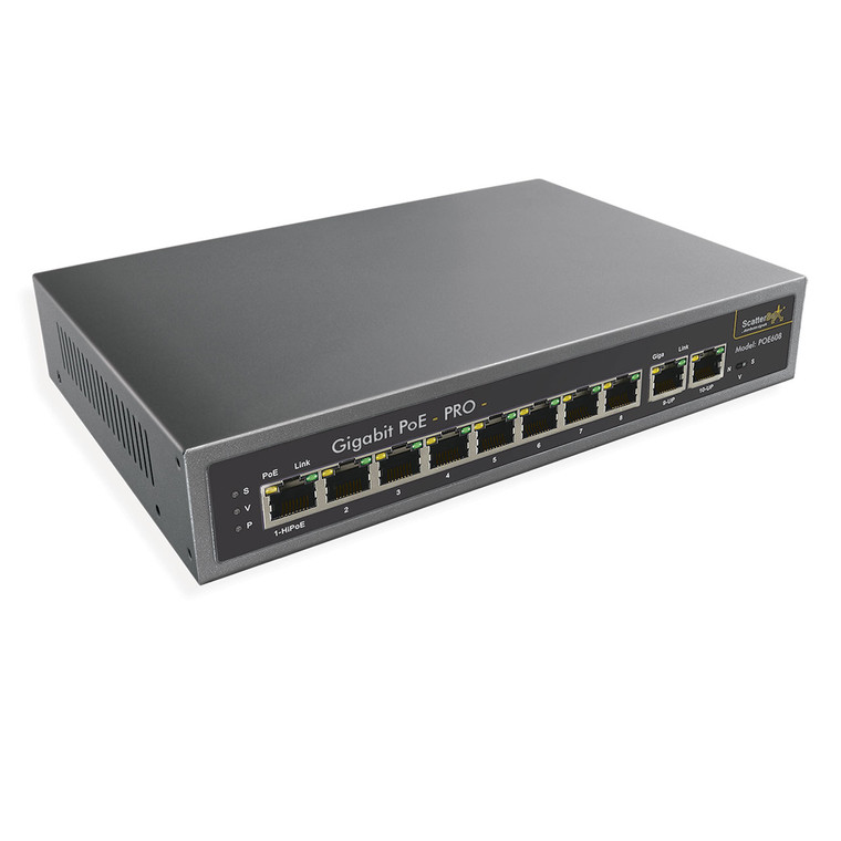 8 Port Poe Gigabit Switch