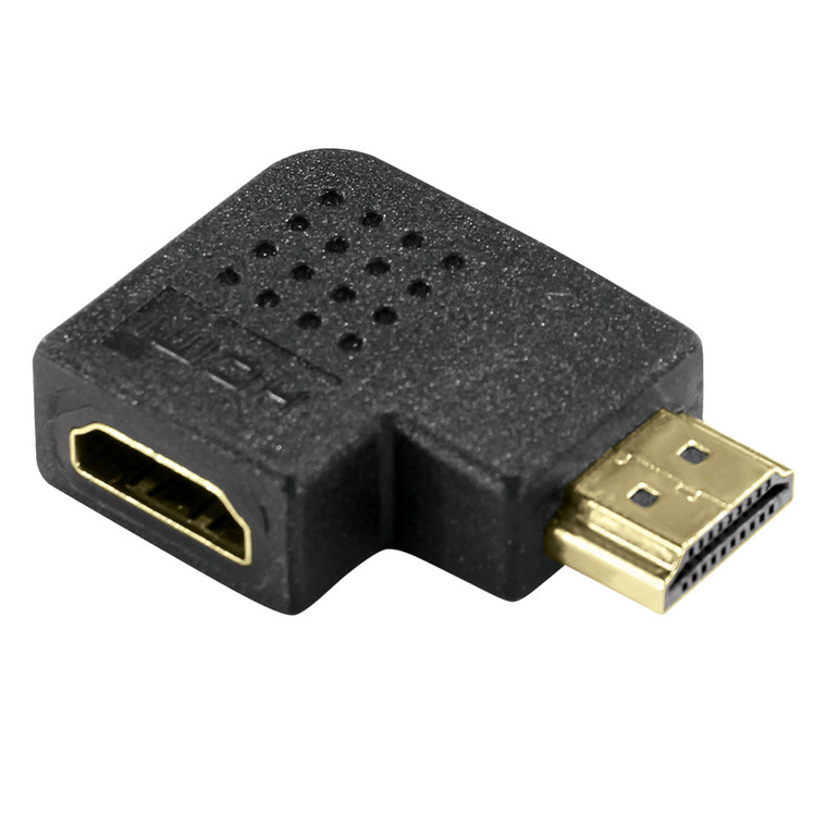 HDMI Adaptor - Plug-Socket Right-Angle Right