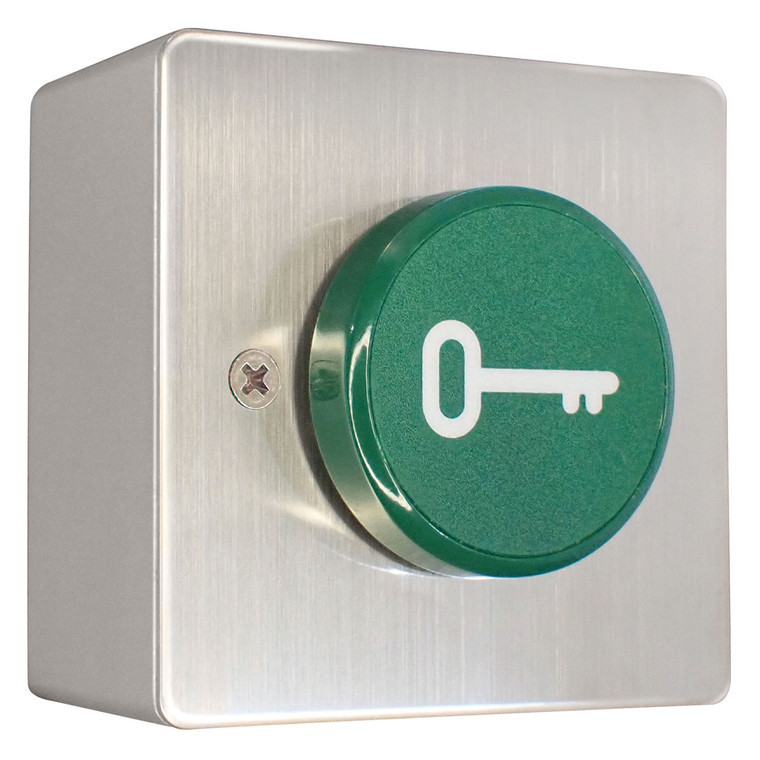 Classic Exit Button 86x86mm: Key