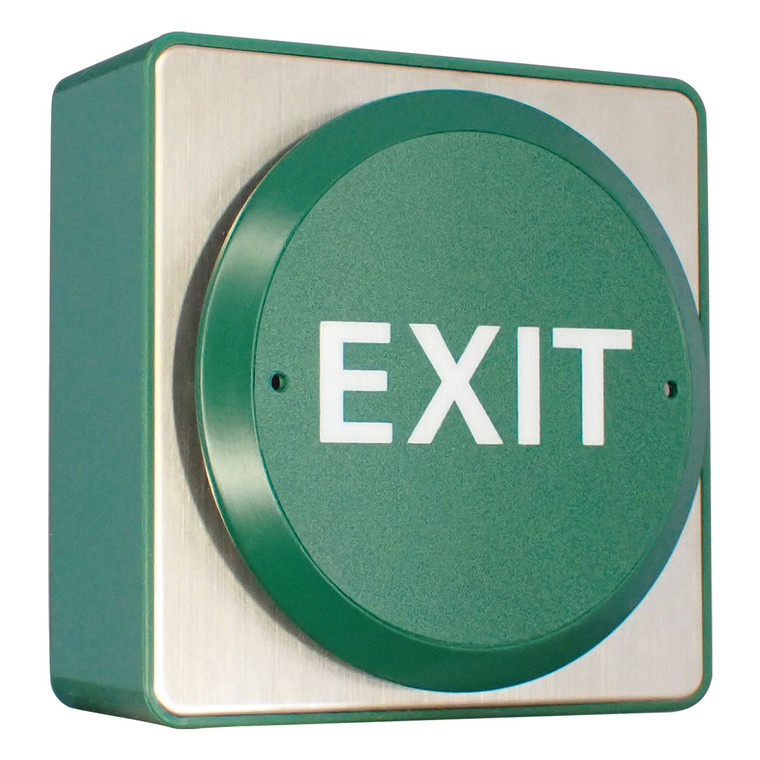 Jumbo Exit Button 86x86mm : Exit