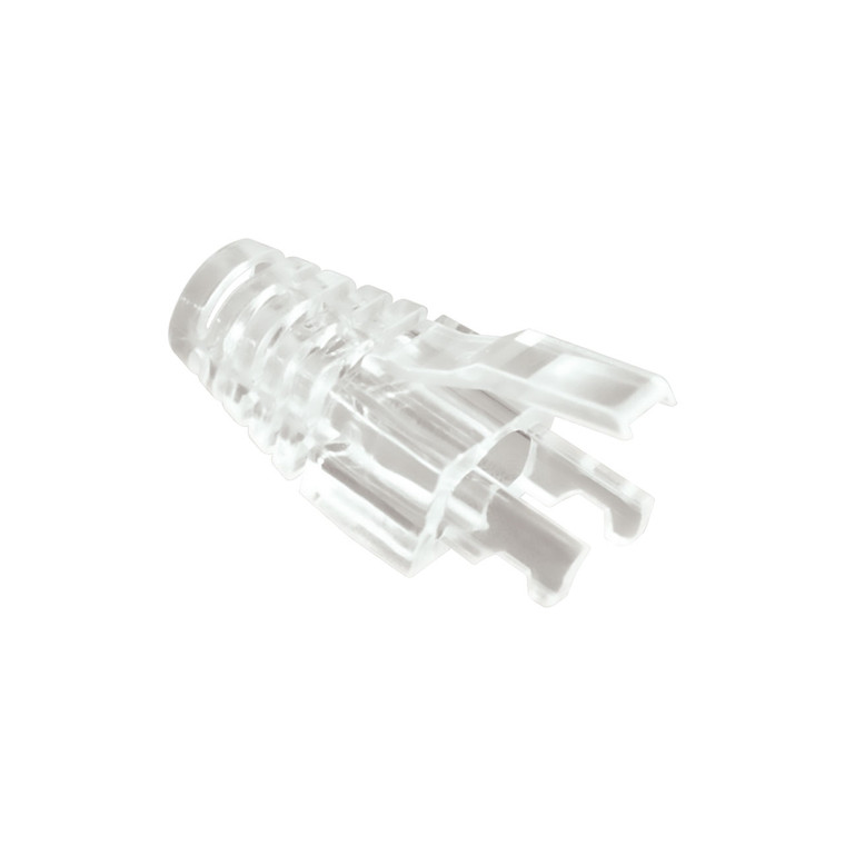RJ45 Clear Polycarbonate Boot Pack of 100