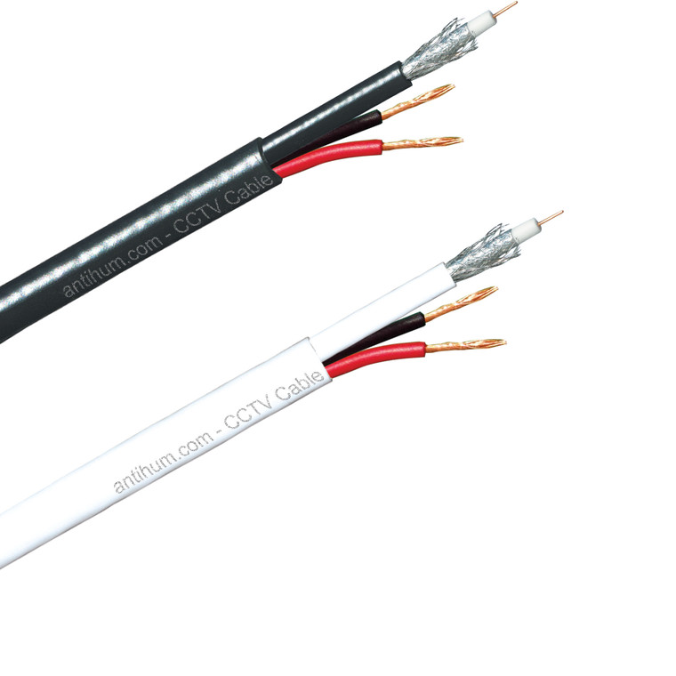 100m RG59+2 Mini Composite Cable