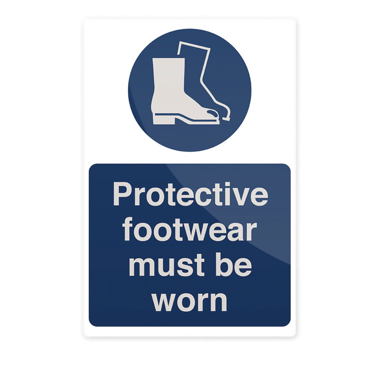 Protective Footware Sign (300 x 200mm)