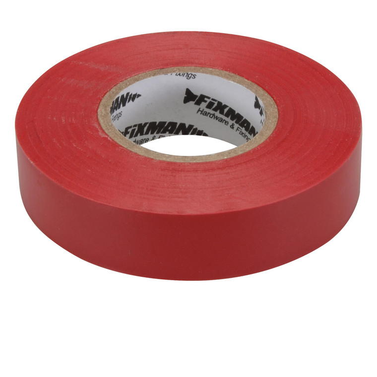 19mm x 33m Red Insulation Tape