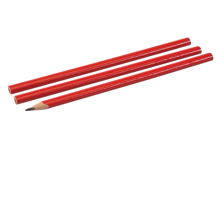 Red Carpenters Pencils Pack of