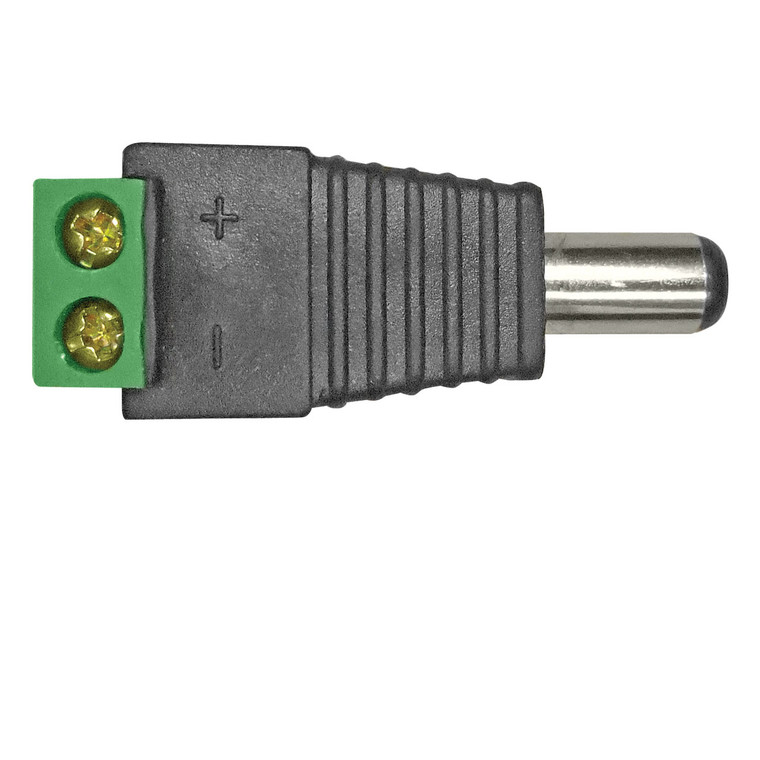 Zulug 2.1mm DC Plug To T-strip Adapters