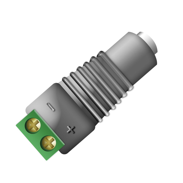 Zulug 2.1mm DC Socket To T-strip Adapters