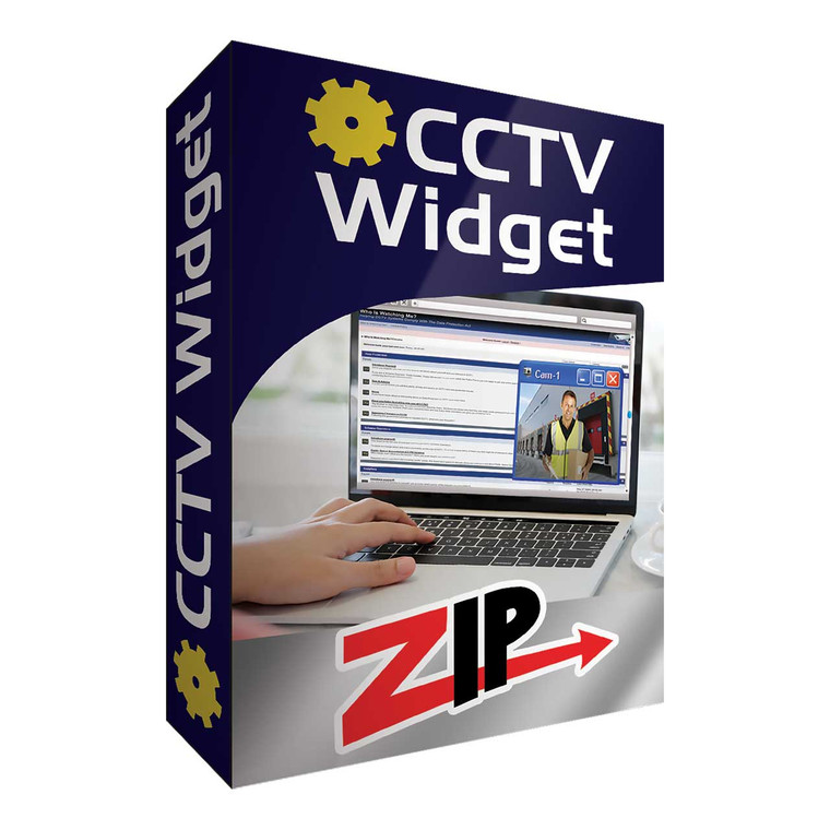 Zip NVR/DVR CCTV Desktop Widget