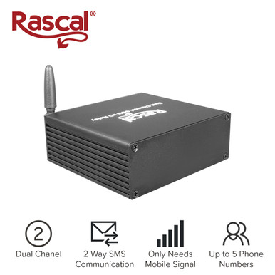 Rascal Dual Channel GSM I/O Relay - System Q Ltd