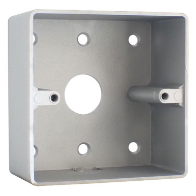 Surface Box 86x86mm - Alloy - 42mm Deep - System Q Ltd