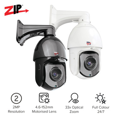 Zip Co-ax 2MP Smart NiteDevil PTZ 4in1 33x Zoom - System Q Ltd
