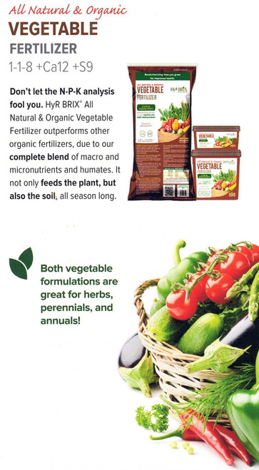 Organic Vegetable Fertilizer - 45 lbs.