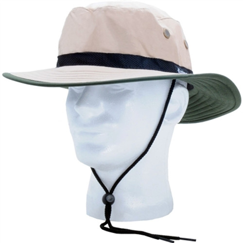 Our Sloggers Nylon sun hat is the perfect outdoor sports hat. It is adjustable, has a wind lanyard, and is rated UPF 50+ for MAXIMUM SUN PROTECTION. It is lightweight and foldable, so it's perfect for gardening, fishing, hiking, camping... you name it. This is a GREAT hat. Unisex styling and adjustable from small to large.