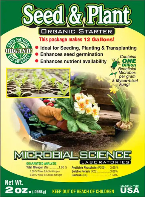 Seed & Plant Starter (Beneficial Bacteria)