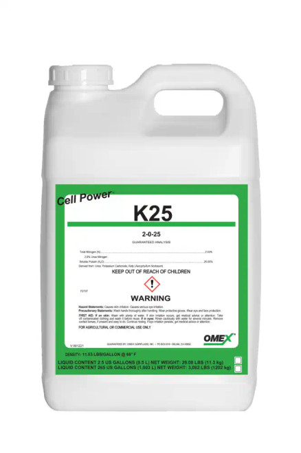 K25 2-0-25 (Potassium)