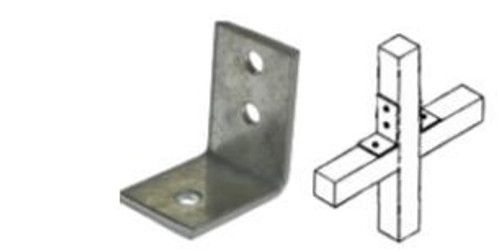 Metal End Wall Angle for Square Tubing