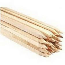 Sharpened Honduras Pine Tomato Stakes - 1.25" x 1.25" x 72"
