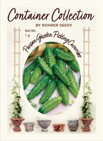 Parisian Gherkin, Pickling Cucumber Packet (Container Collection)
