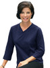 Jersey V-Neck 3/4 Sleeve Shirt SUN3577