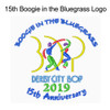 Boogie in the Bluegrass 15th Anniversary logo