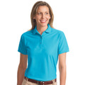 Ladies silk touch polo