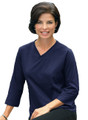 Jersey V-Neck 3/4 Sleeve Shirt BSB_3577