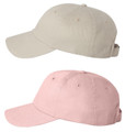 Low Profile cap in pink or khaki