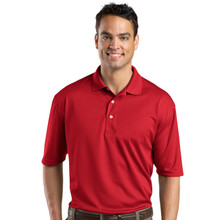 Sport-Tek Men's Flat Knit Collar Dri-Mesh Polo Shirt