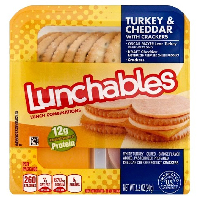 Lunchables Turkey & Cheddar