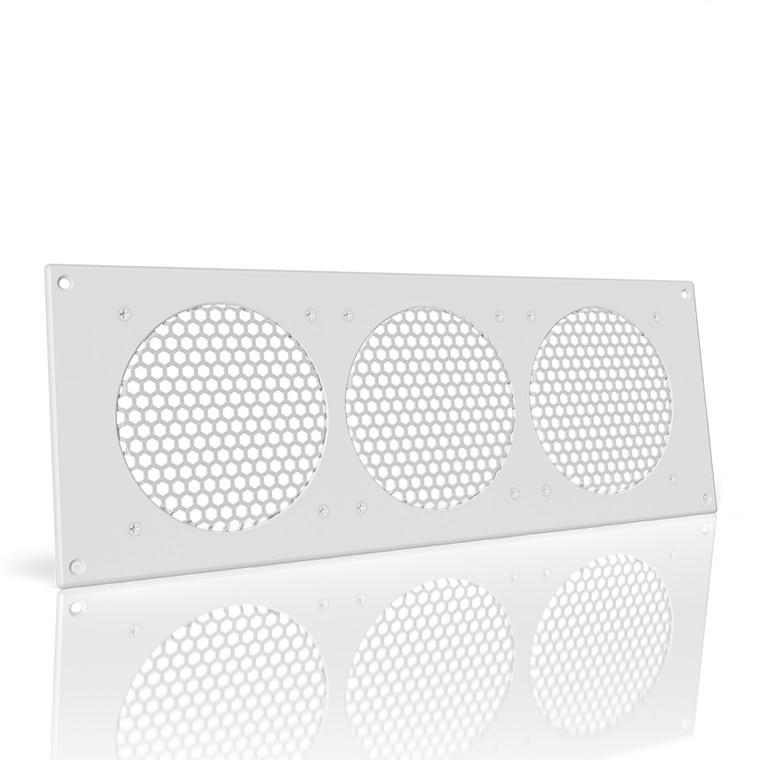 AC INFINITY, Cabinet Ventilation Grille White, 18 inch