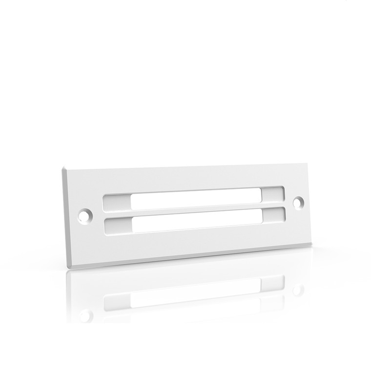 AC Infinity Cabinet Ventilation Grille White, 6 inch Low-Profile AI-MFW2