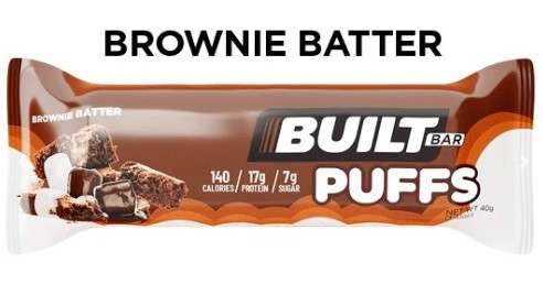 Built Puffs (Box of 12) Brownie Batter Coresupplements.ca