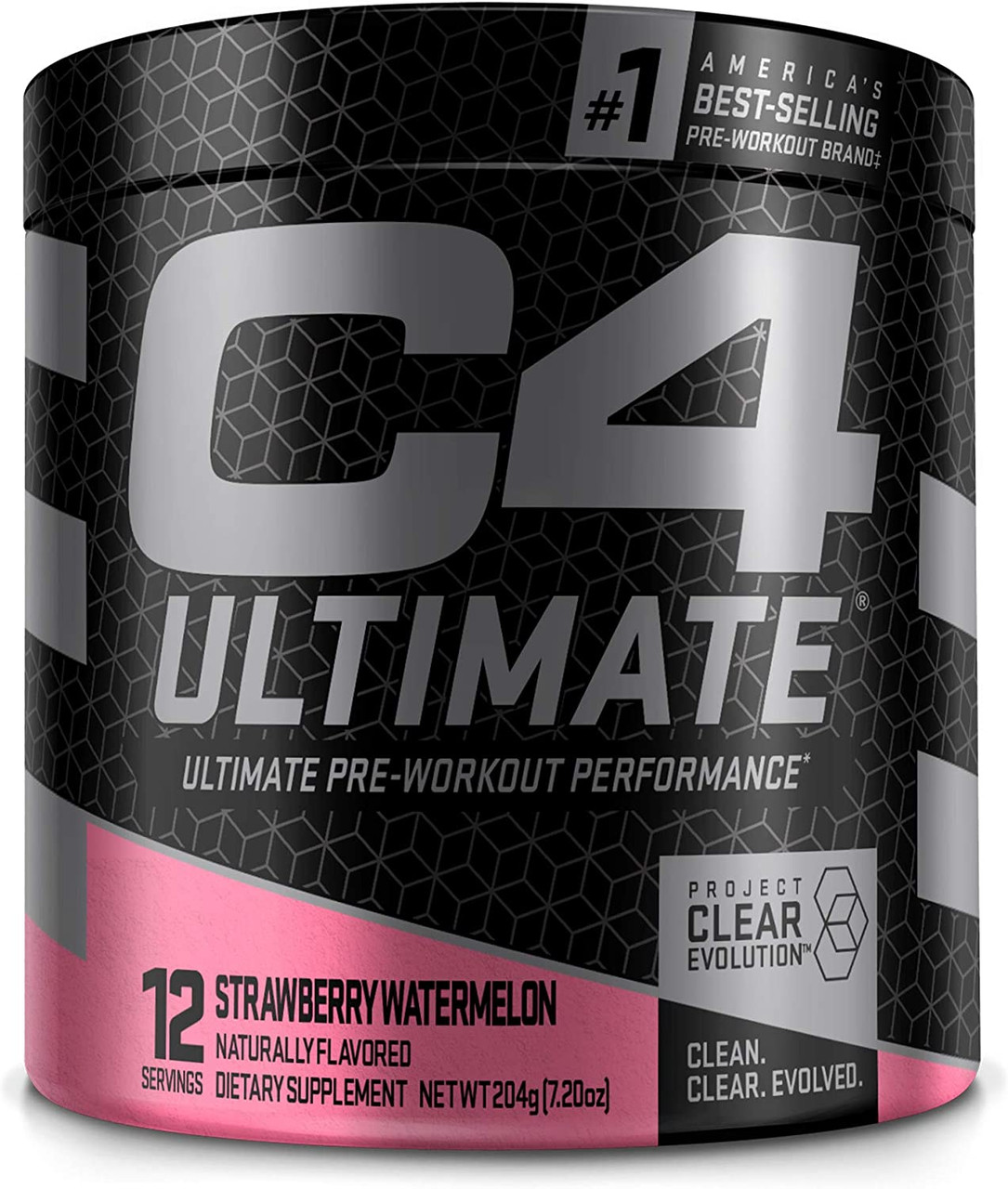 C4 Ultimate PreWorkout 12 Servings Strawberry Watermelon