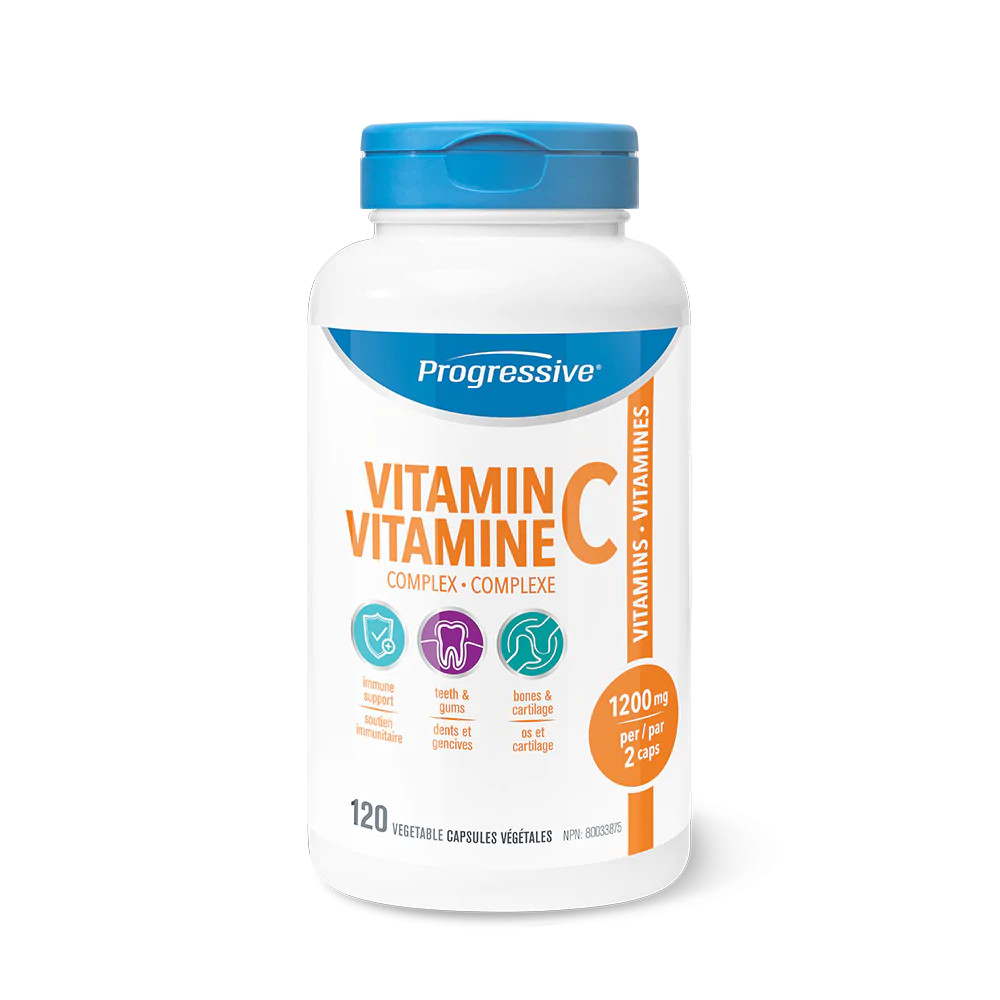 Progressive Vitamin C Complex 120 Caps Coresupplements.ca