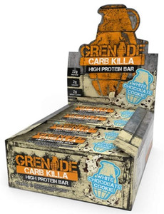 Grenade Carb Killa Protein Bar White Chocolate Cookie Grenade Carb Killa Protein Bar White Chocolate Cookie